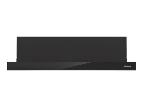 Gorenje Essential TH62E4BG - Panser - teleskopisk - bredde: 60 cm - dybde: 30.6 cm - ekstraksjon og resirkulasjon (-) - svart