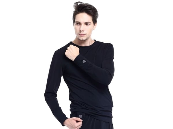 Glovii GJ1XL, Skjorte, Voksen, Hankjønn, Sort, Monokromatisk, XL