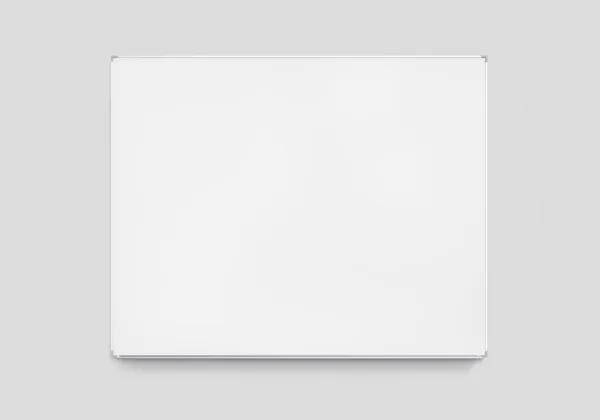 Lintex Boarder - Whiteboard - veggmonterbar - 1505 x 1205 mm - emalje - aluminiumramme med grå hjørner