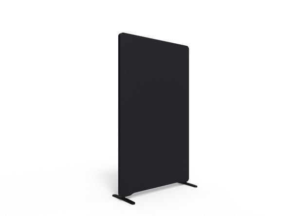 Skærmvæg, Lintex Edge, sort, 1000x1650mm