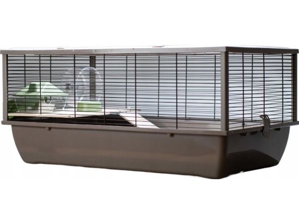INTER-ZOO Bob Wood Japandi - bur for gnagere 78 x 36 x 48 cm