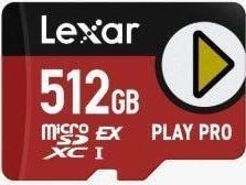MINNE MICRO SDXC 512GB UHS-I/PLAY LMSXPS0512G-BNNNG LEXAR