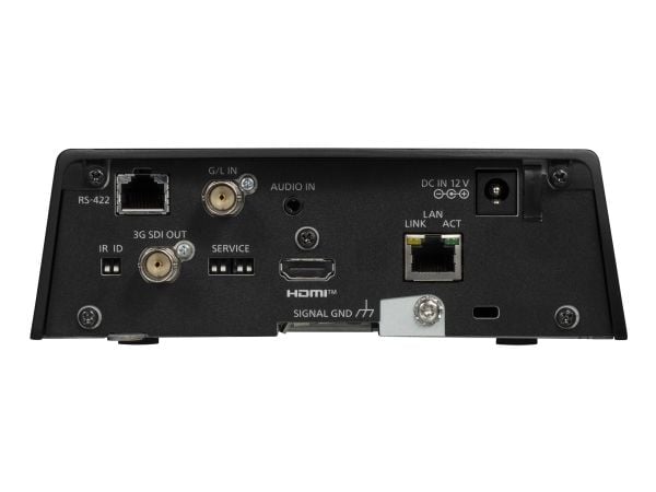 Panasonic AW-UE80 - Konferansekamera - PTZ - farge (Dag og natt) - 3840 x 2160 - motorisert - 1500 TVL - lyd - HDMI, 3G-SDI - LAN - MJPEG, H.264, H...