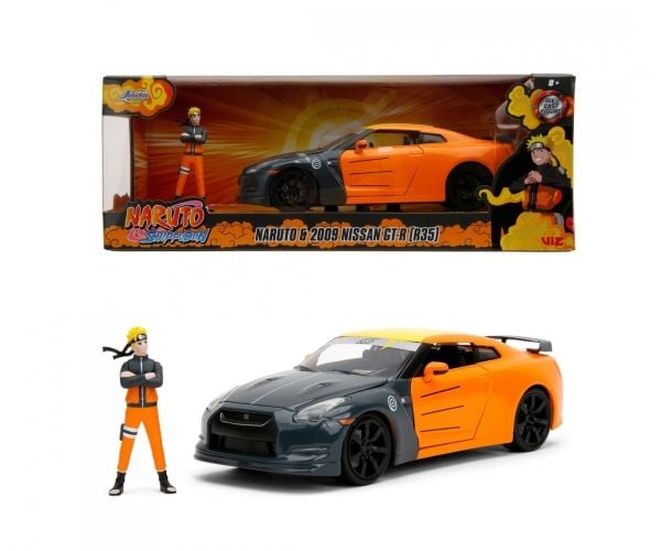 Jada Lelut Naruto Nissan GT-R 1/24