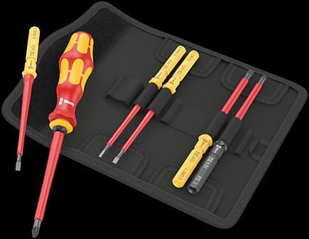 Wera KRAFTFORM KOMPAKT VDE 7 UNIVERSAL 2 TOOL FINDER 7CZ -työkalusarja