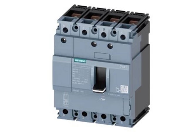 Siemens 3VA1163-6GD42-0AA0 Strömbrytare 1 st Inställningsområde (ström): 63 - 63 A Kopplingsspänning (max.): 690 V/AC (B x H x D) 101,6 x 130 x 70 mm