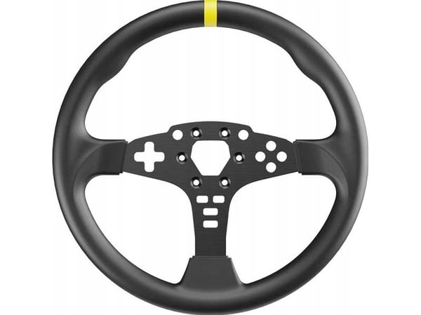 MOZA RS046, PC, Racing hjul, Sort, Aluminium, Moza, 1 stk