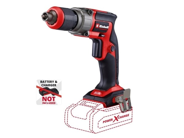 Einhell TP-DY 18 Li BL - Solo, Elektrisk skrutrekker, Pistolhåndtak, 1/4", Børsteløs, 5000 RPM, Batteri - SOLO