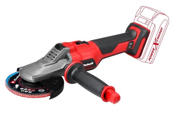 Einhell TP-AG 18/125 F Li BL - Solo, 8500 RPM, 12,5 cm, Batteri, 1,57 kg, Børsteløs motor - SOLO
