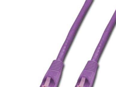 LOGON UTP Cat6 10m, 10 m, Cat6, RJ-45, RJ-45, Fiolett
