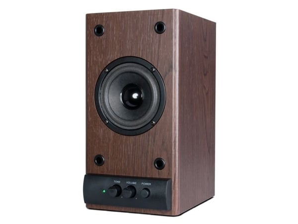 SVEN SPS-607, 2.0 kanaler, Koblet med ledninger (ikke trådløs), 6 W, 80 - 18000 Hz, Sort