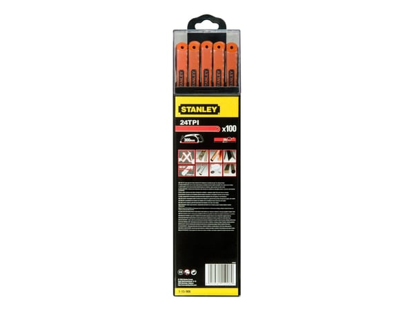 Stanley 1-15-906, Reserveblad, Baufil, Brun, Stål, 12,7 mm, 300 mm