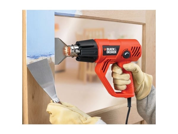BLACK+DECKER KX2001K - Varmepistol - 2000 W - 360 / 720 l/min