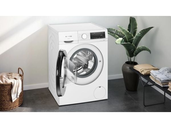 Siemens - Vaskemaskin - Nisje - bredde: 60 cm - høyde: 85 cm - frontileggelse - 8 kg - 1400 rpm