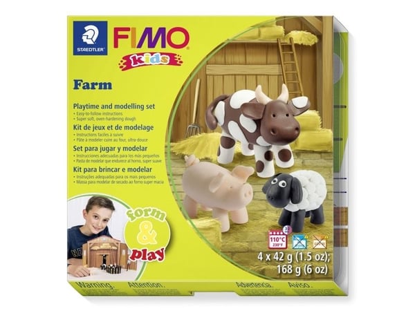 Staedtler FIMO kids 8034, 4 styck