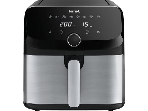 Tefal Easy Fry Mega EY855D10 - Varmluftsteker - 7.5 liter - 2.02 kW - rustfritt stål