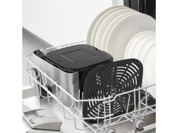 Tefal Easy Fry Mega EY855D10 - Varmluftsteker - 7.5 liter - 2.02 kW - rustfritt stål