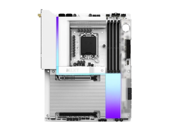NZXT N9 Z890 - Hovedkort - ATX - LGA1851-sokkel - Z890 Chipset - USB-C 3.2 Gen 2x2, USB 3.2 Gen 2, USB 3.2 Gen 1, USB4 - 2.5 Gigabit LAN, Wi-Fi 6E,...