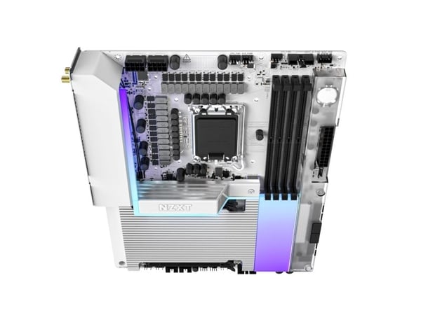 NZXT N9 Z890 - Hovedkort - ATX - LGA1851-sokkel - Z890 Chipset - USB-C 3.2 Gen 2x2, USB 3.2 Gen 2, USB 3.2 Gen 1, USB4 - 2.5 Gigabit LAN, Wi-Fi 6E,...