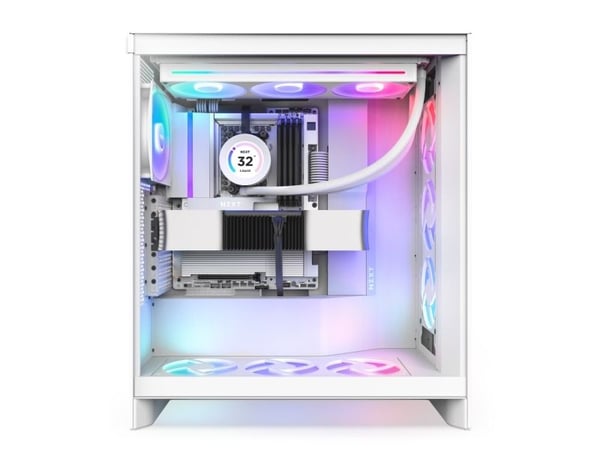 NZXT N9 X870E - Hovedkort - ATX - Socket AM5 - AMD X870E Chipset - USB 3.2 Gen 2, USB 3.2 Gen 1, USB4 - 5 Gigabit Ethernet, Wi-Fi 7, Bluetooth - in...
