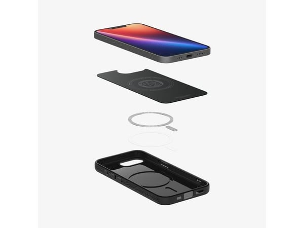 Spigen Liquid Air (MagFit), Etui, Apple, iPhone 16e, 15,5 cm (6.1"), Svart