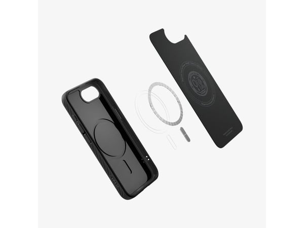 Spigen Liquid Air (MagFit), Etui, Apple, iPhone 16e, 15,5 cm (6.1"), Svart