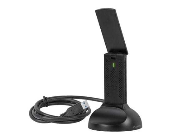 Lanberg NC-3000-WI - Nettverksadapter - USB 3.0 - Wi-Fi 6, Wi-Fi 5