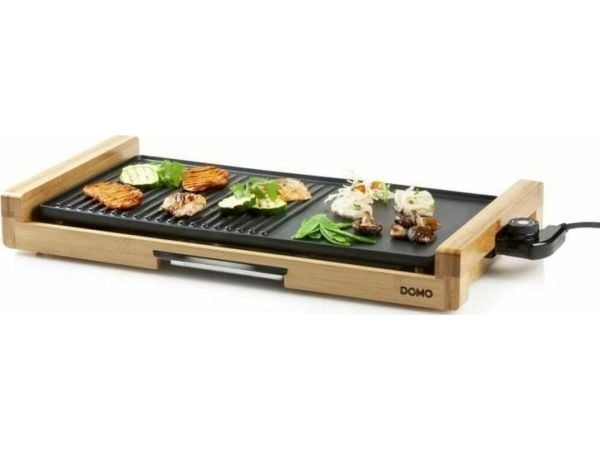 Domo DO8311TP, bordplate, svart, brun, 510 x 260 mm, teflon, 600 mm, 300 mm
