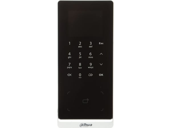Dahua Technology DHI-ASI2201H-W, Terminal for ansiktsgjenkjenning, Tilgangskode leser, Wi-Fi, Chip/kortleser, adgang, IP65, Near Field Communicatio...