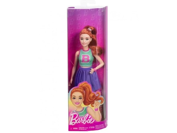 Barbie Mattel Fashionistas Punatukkainen cheerleader-nukke (HYT90)