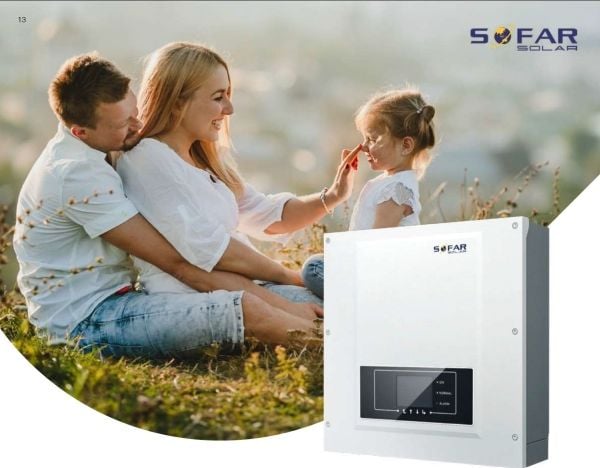 CORAB Inverter / PV inverter 3-fase 6,6kW AC Sofar 6,6KTLX-G3 2 MPPT WiFi DC-Switch