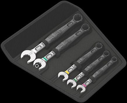 Wera Joker 6003 Bicycle Set 10 - Kombinasjonsnøkkelsett - 5 deler - inn bærepung