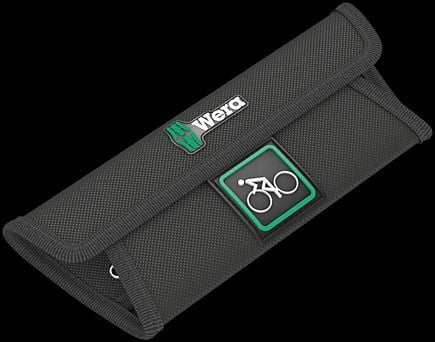 Wera Joker 6003 Bicycle Set 10 - Kombinasjonsnøkkelsett - 5 deler - inn bærepung