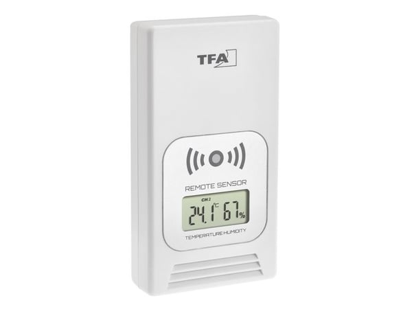 TFA Dostmann LIFE 35.1153.02 Trådlös vejrstation Prognose for 12 til 24 timer