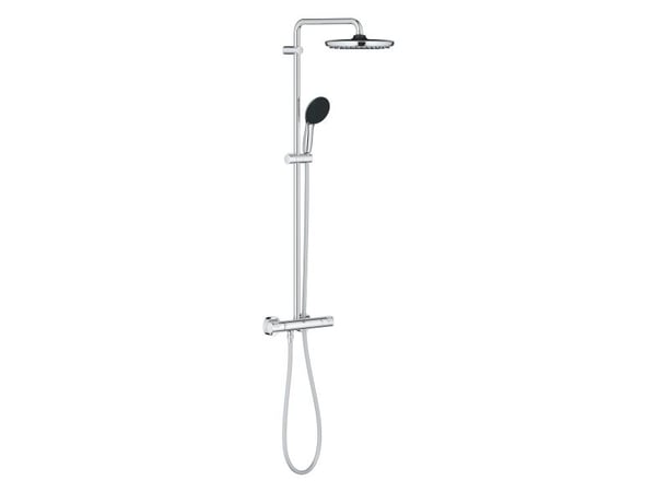 Grohe Vitalio Start System 250 Dusjsystem med termostat for veggmontering - Krom