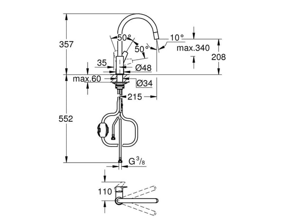 GROHE BauEdge, Kromfarget
