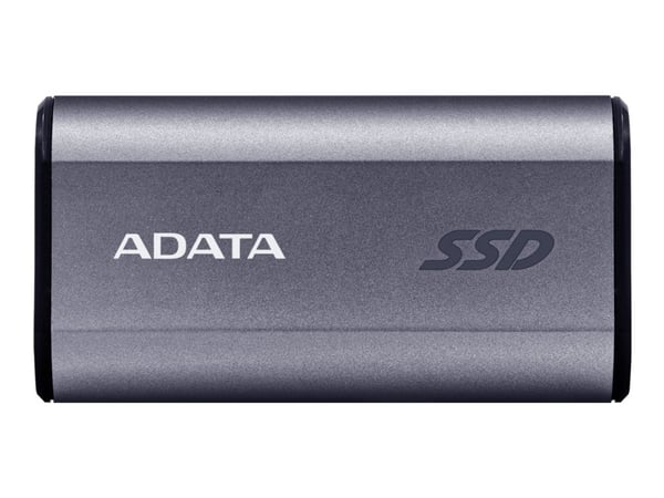 ADATA SC750 - SSD - 1 TB - extern (portabel) - USB 3.2 Gen 2 (USB-C kontakt) - svart titan