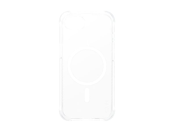 CARE by PanzerGlass - Baksidedeksel for mobiltelefon - MagSafe-samsvar - termoplast-polyuretan (TPU) - hvit, gjennomsiktig - for Apple iPhone 16e
