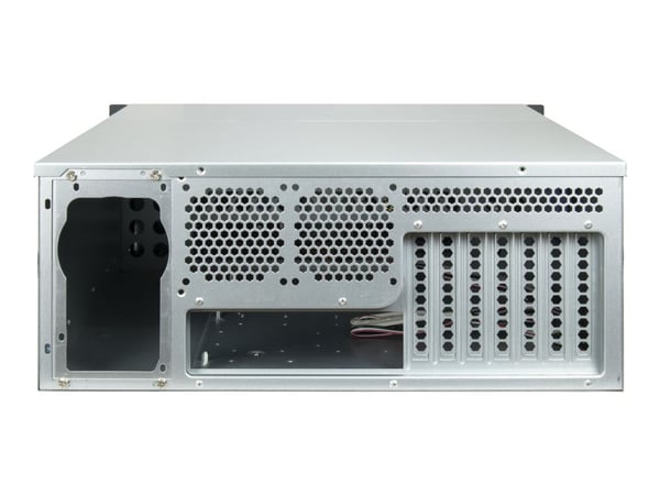 Inter-Tech IPC 4U-4708 - Förvaringsväska - utökad ATX - SATA - hot-swap - ingen strömförsörjning (ATX / PS/2) - USB