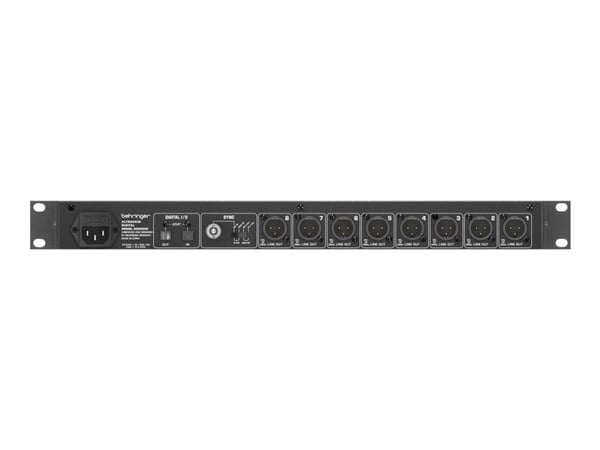 BEHRINGER ADA8200 - Analoginen audio / ADAT kaksisuuntainen audiomuunnin