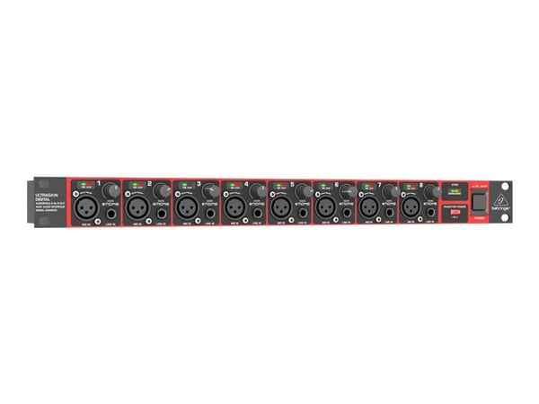 BEHRINGER ADA8200 - Analoginen audio / ADAT kaksisuuntainen audiomuunnin
