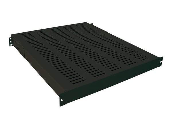 LogiLink SF1H45B, Stativhylde, Sort, Stål, 100 kg, 48,3 cm (19"), 465 mm