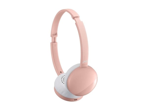 JVC HA-S22W - Hodetelefoner med mikrofon - on-ear - Bluetooth - trådløs