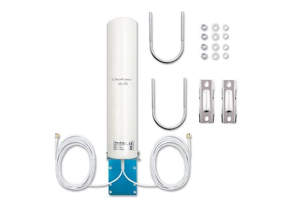 Qoltec - Antenne - mobiltelefon - 12 dBi - rundtstrålende - utendørs
