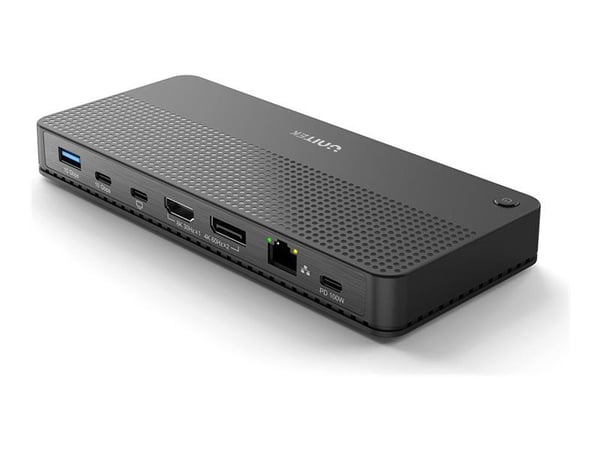 UNITEK DOCKING STATION USB 4 12IN1, HDMI/DP 8K,4X USB-C, 3XUSB-A, SD, POWERDELIVERY 100W
