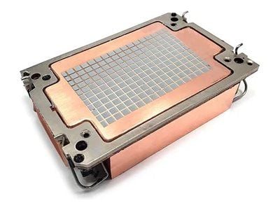 Inter-Tech S-4 - Passiv CPU-kylare - (för: LGA4677) - koppar med ångkammartopp