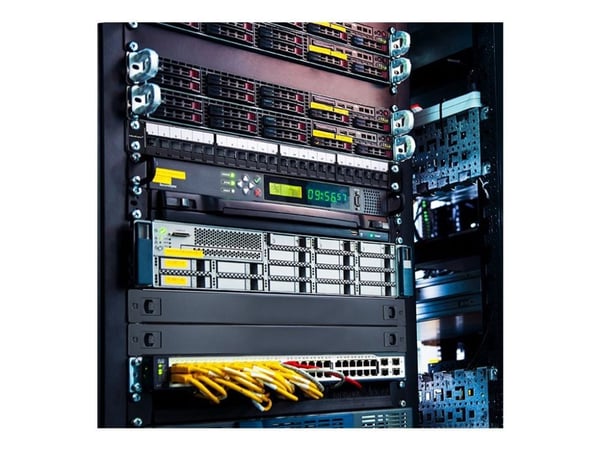 Qoltec - Koblingspanel - solid steel - rackmonterbar - UTP - RJ-45 X 24 - svart - 1U - 19"