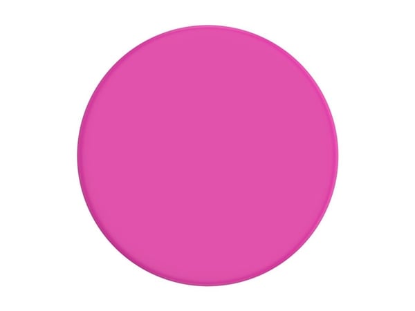 PopSockets PopGrip Basic - Fingergrepp/vikbart ställ för mobiltelefon - magenta