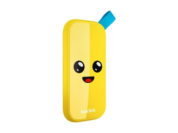 SanDisk Fortnite - Peely Edition - SSD - 1 TB - ekstern (bærbar) - USB 3.2 Gen 2