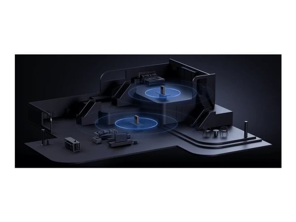 Xiaomi Mesh System BE3600 Pro - Wi-Fi-system - (ruter/forsterker) - maske Wi-Fi 7, 1GbE, 2.5GbE Dobbeltbånd (en pakke 3)